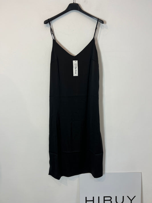 THE DROP. Vestido negro lencero T.xs