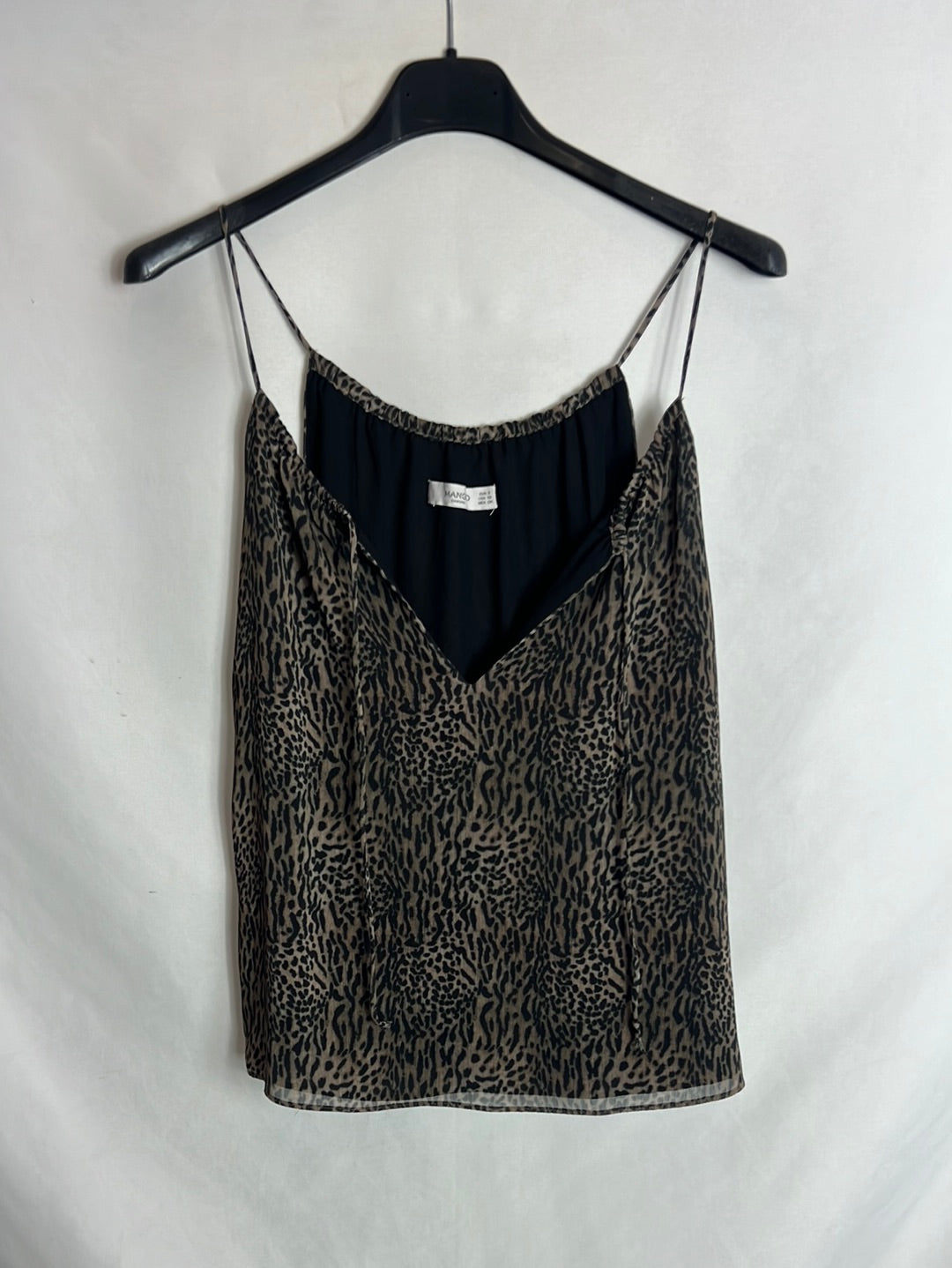 MANGO. Top fluido print. T S