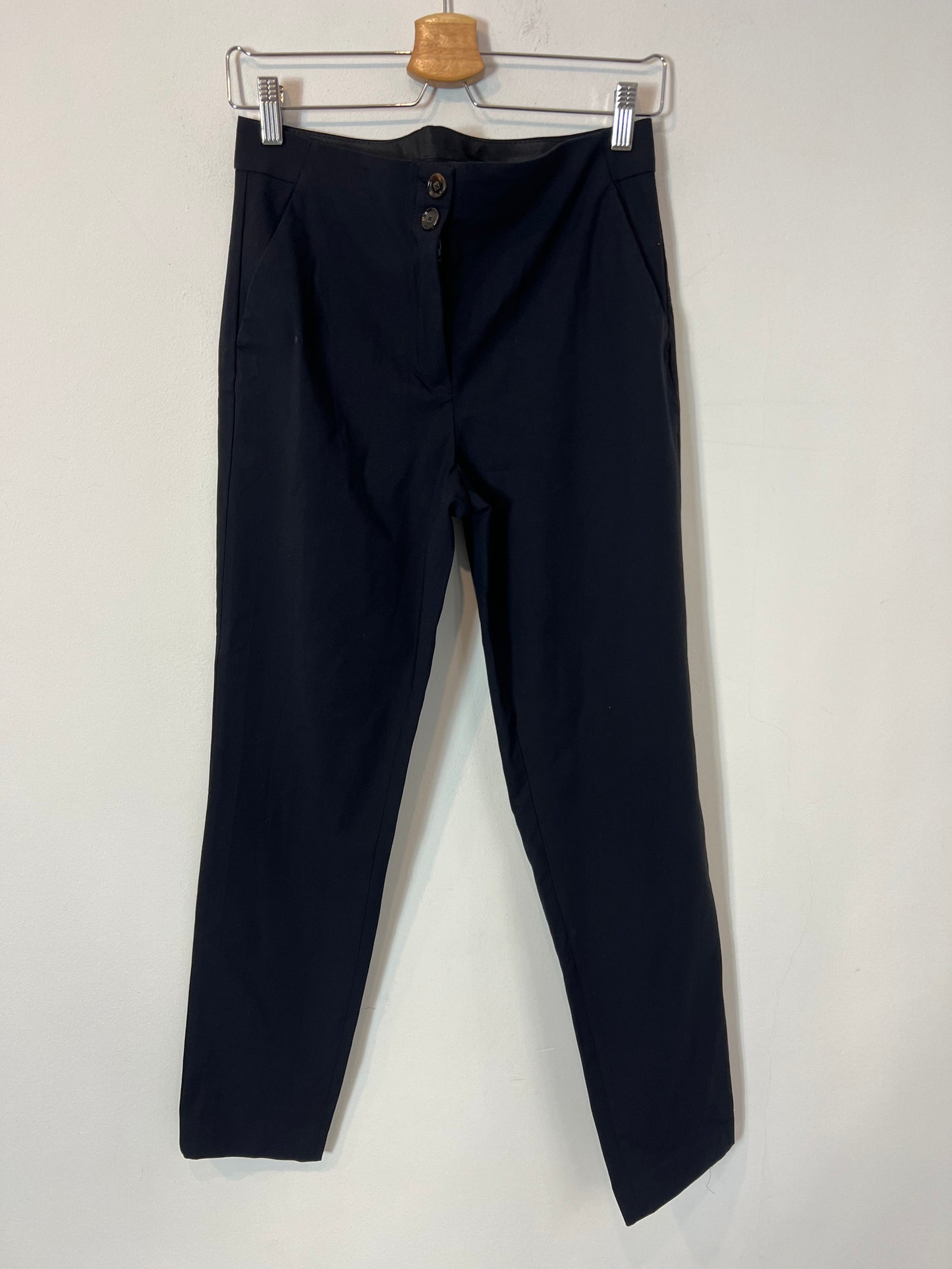 MASSIMO DUTTI. Pantalón azul de vestir T.38