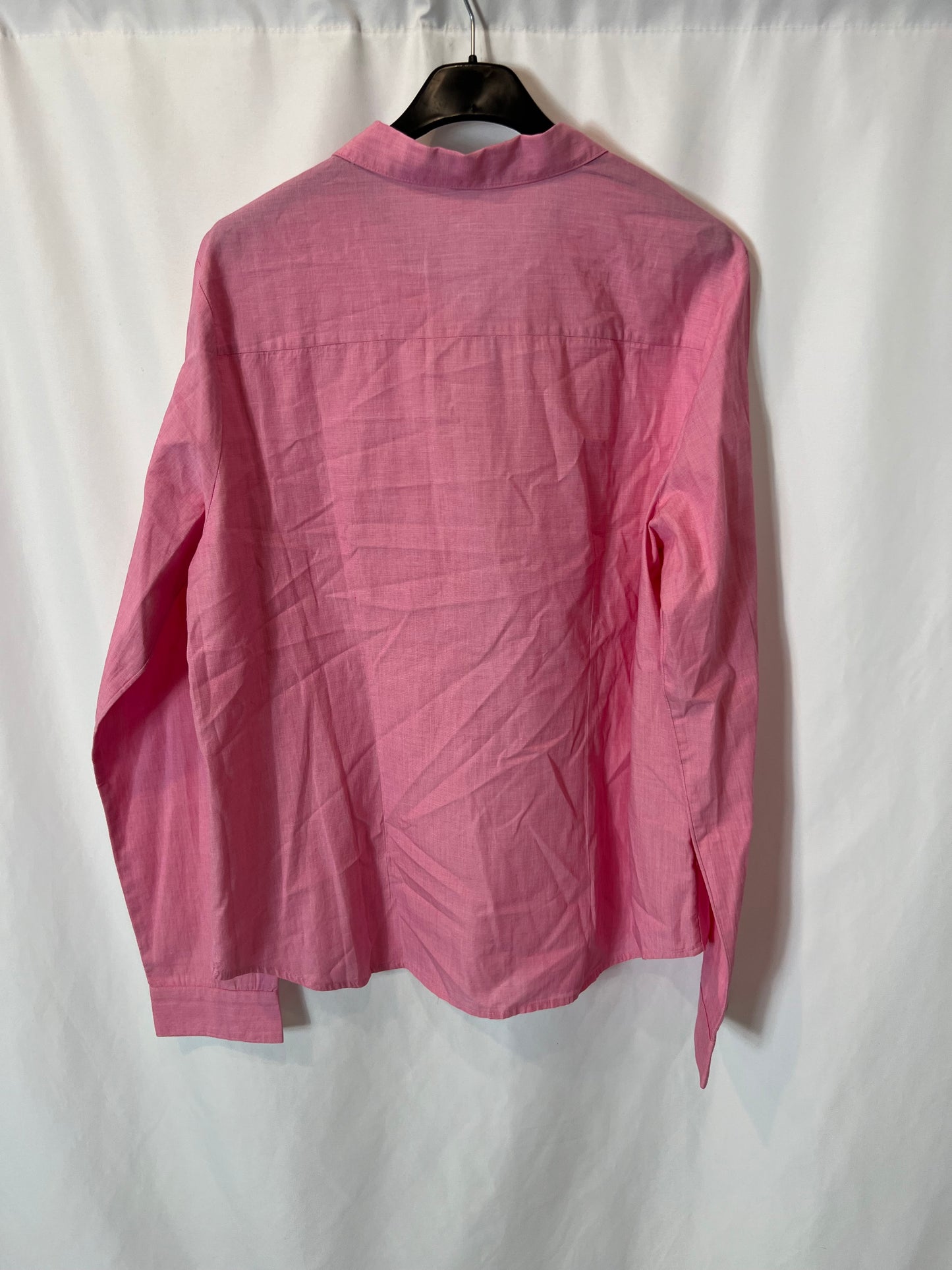 OTRAS. Camisa rosa jaspeada TU(M)