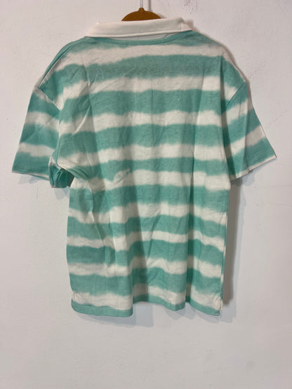 ZARA. Polo rayas tie dye. T 5-6 años