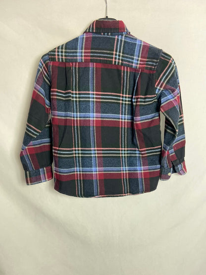 NICOLI. Camisa cuadros franela. T 6 años