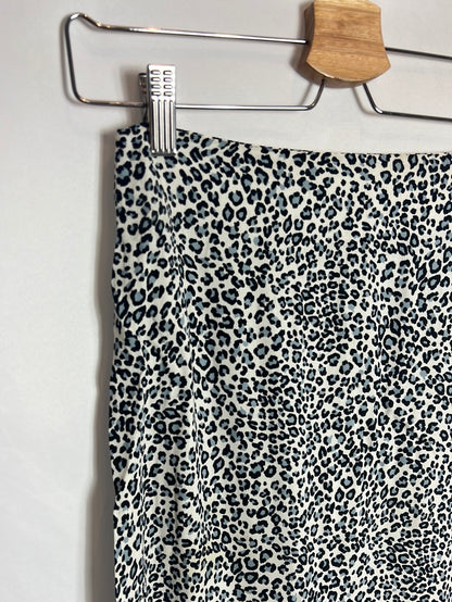 BRANDY MELVILLE. Falda midi animal print. T XS