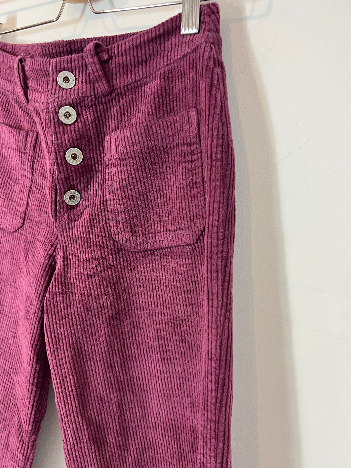 OTRAS. Pantalón pana morado T.xs