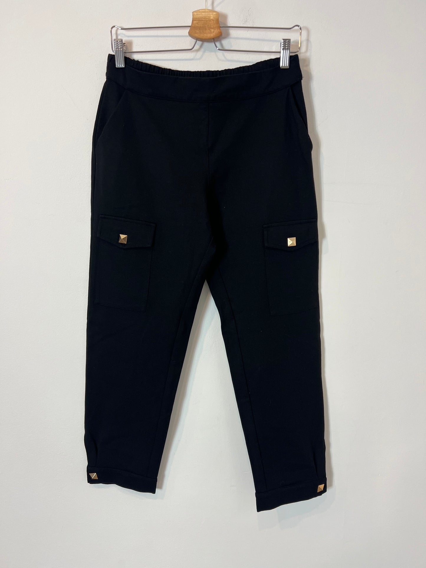 VILAGALLO. Pantalón negro bolsillo  T.42