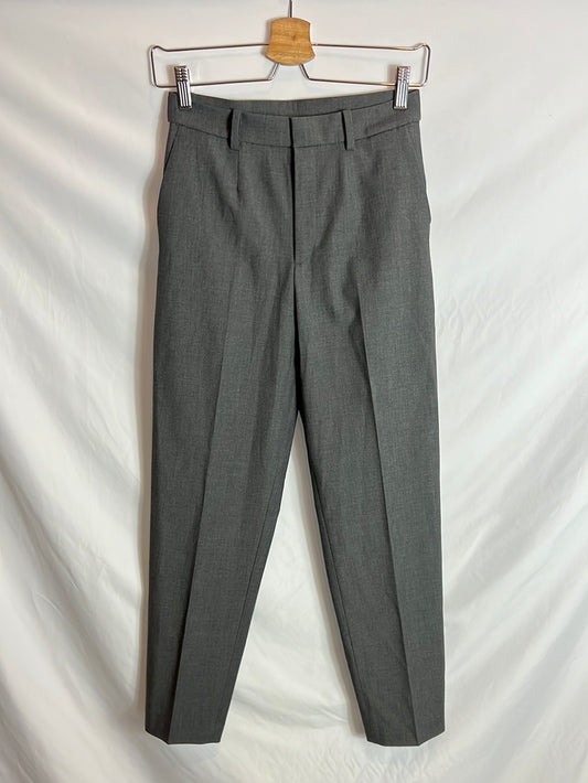 UNIQLO. Pantalón gris de vestir T.xs