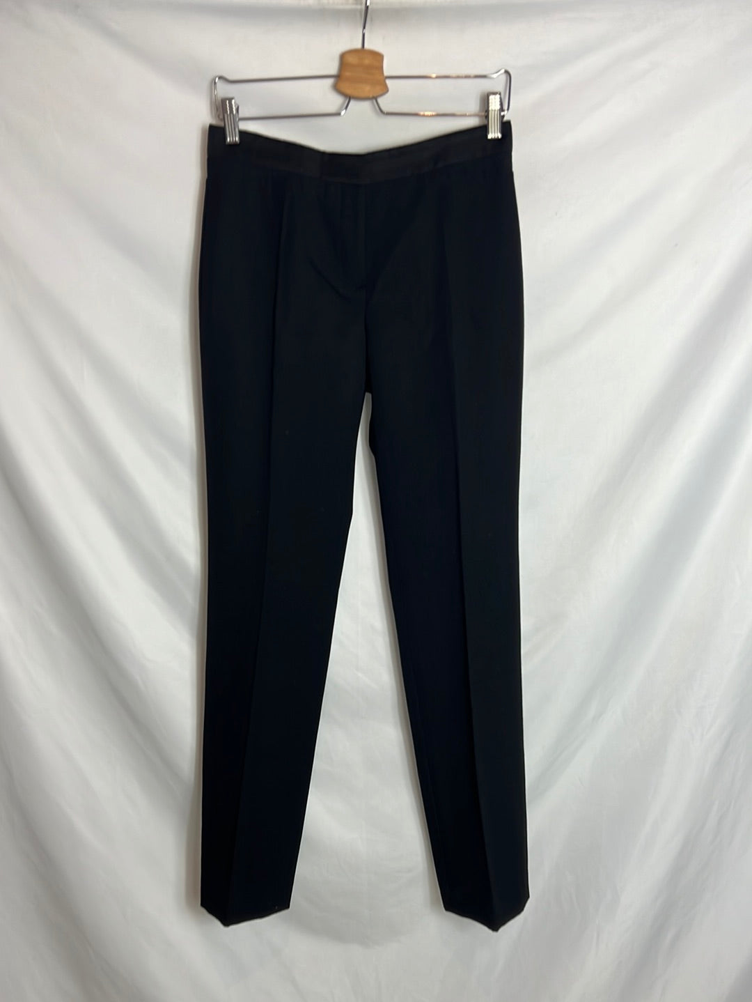 LOEWE. Pantalones pinzas negros. T 38