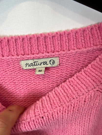 NATURA. Jersey rosa textura T.m