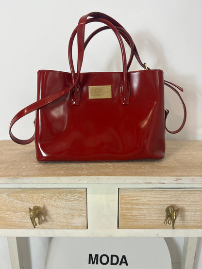 BIMBA Y LOLA. Bolso mediano rojo