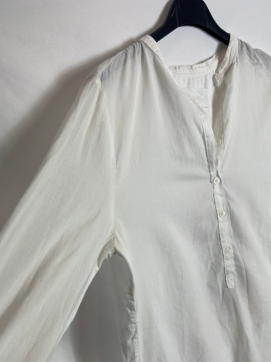 ZADIG&VOLTAIRE. Blusa blanca bordada T.s