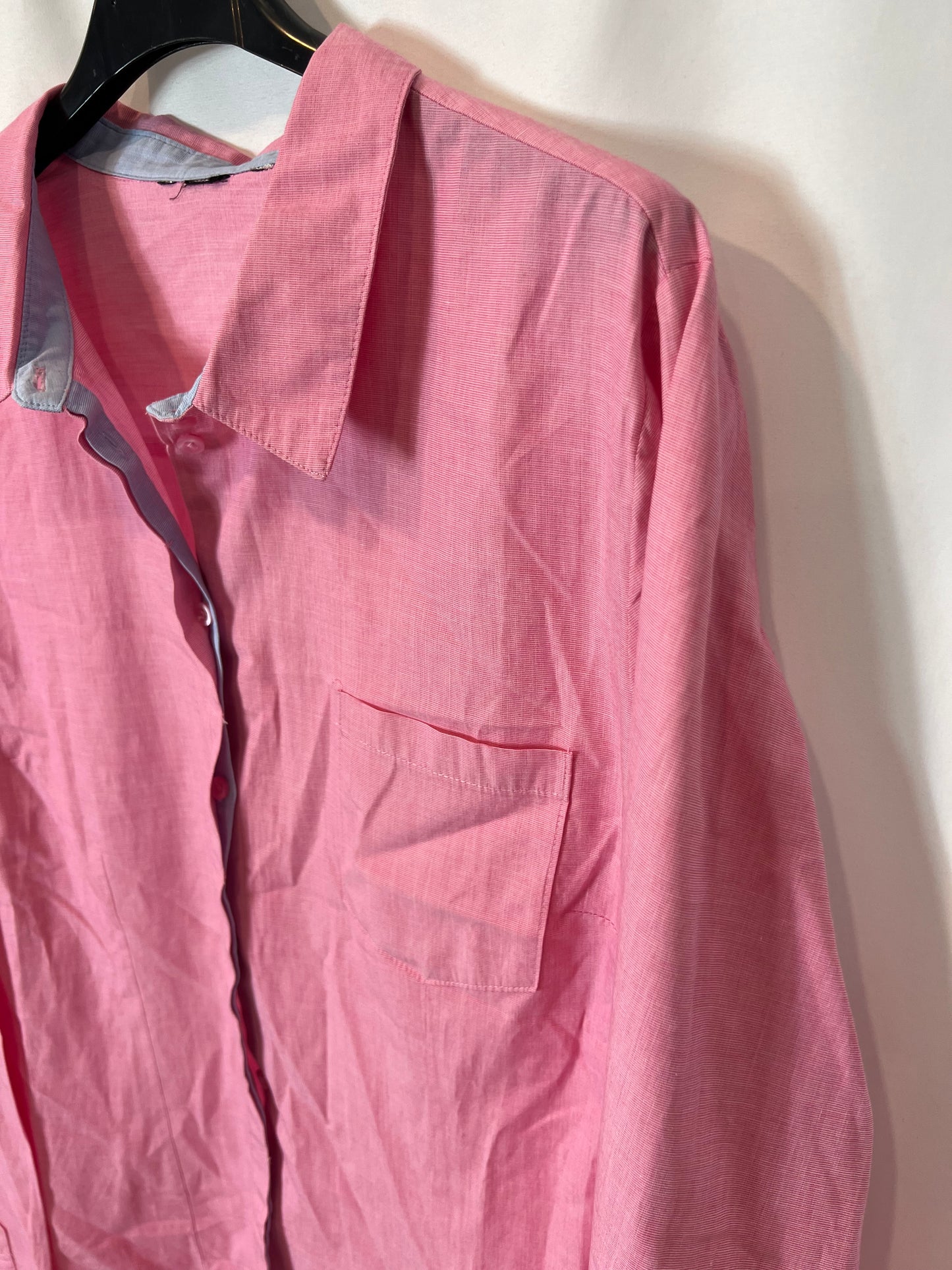 OTRAS. Camisa rosa jaspeada TU(M)