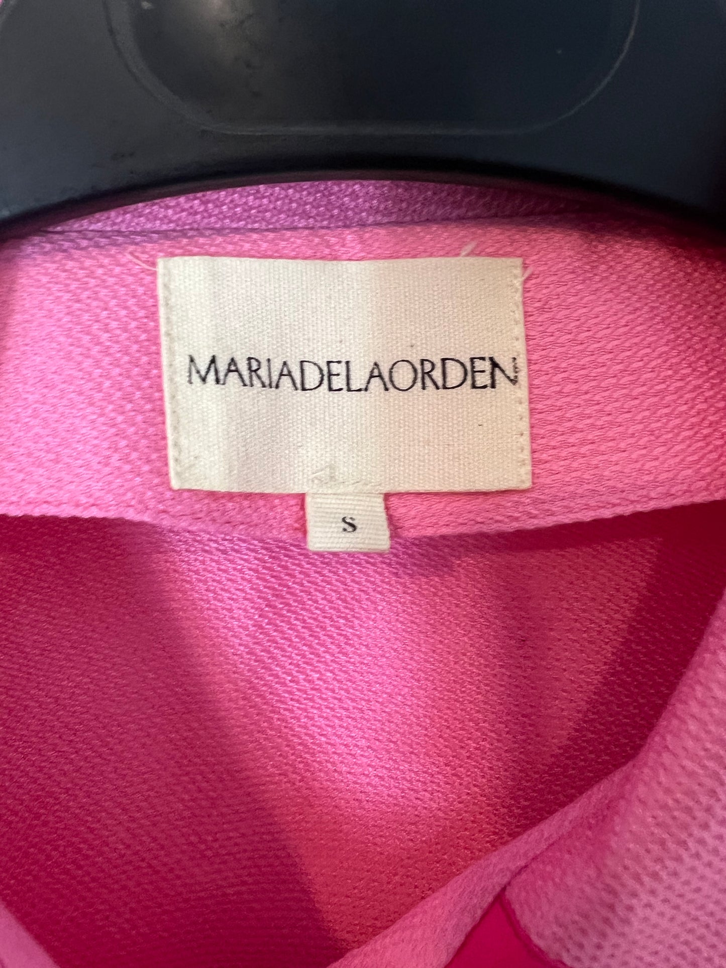 MARIA DE LA ORDEN. Chaqueta corta rosa T.s