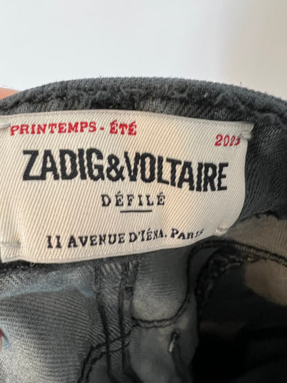 ZADIG&VOLTAIRE. Denim gris para ancha Tu(36)