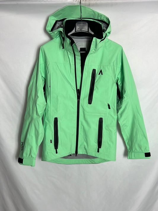 TRACK. Chaqueta de lluvia verde claro. T XS