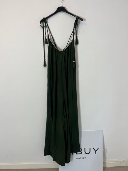 OTRAS. Mono verde fluido culotte. TU (M/L)