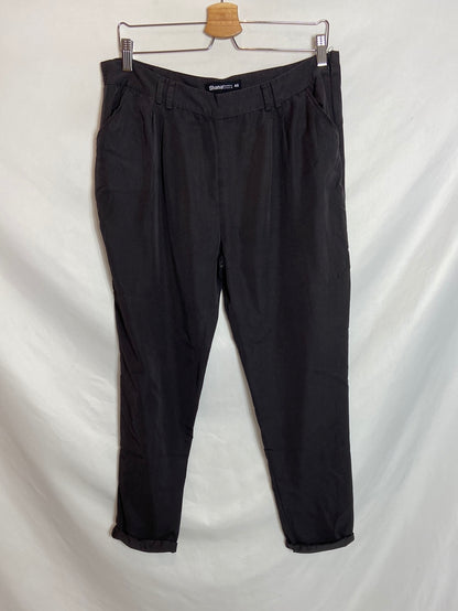 SHANA. Pantalón fluido gris T.40