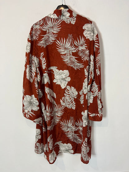 WHITE&ONE. Kimono teja flores T.u(M)