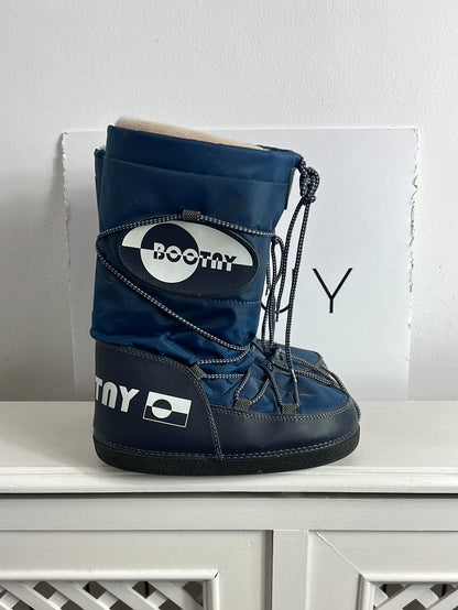 BOOTNY. Botas apreski azules T.35-37