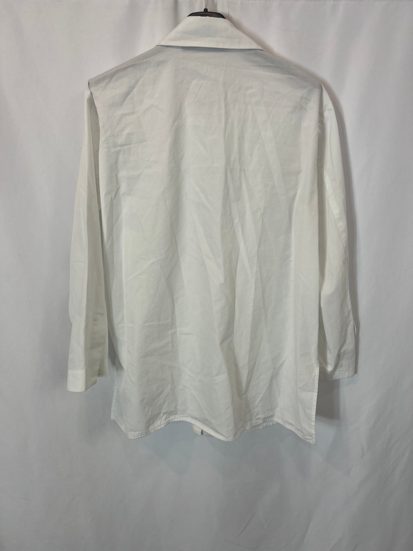 INTREND. Camisa blanca algodón. T 36 (tara)