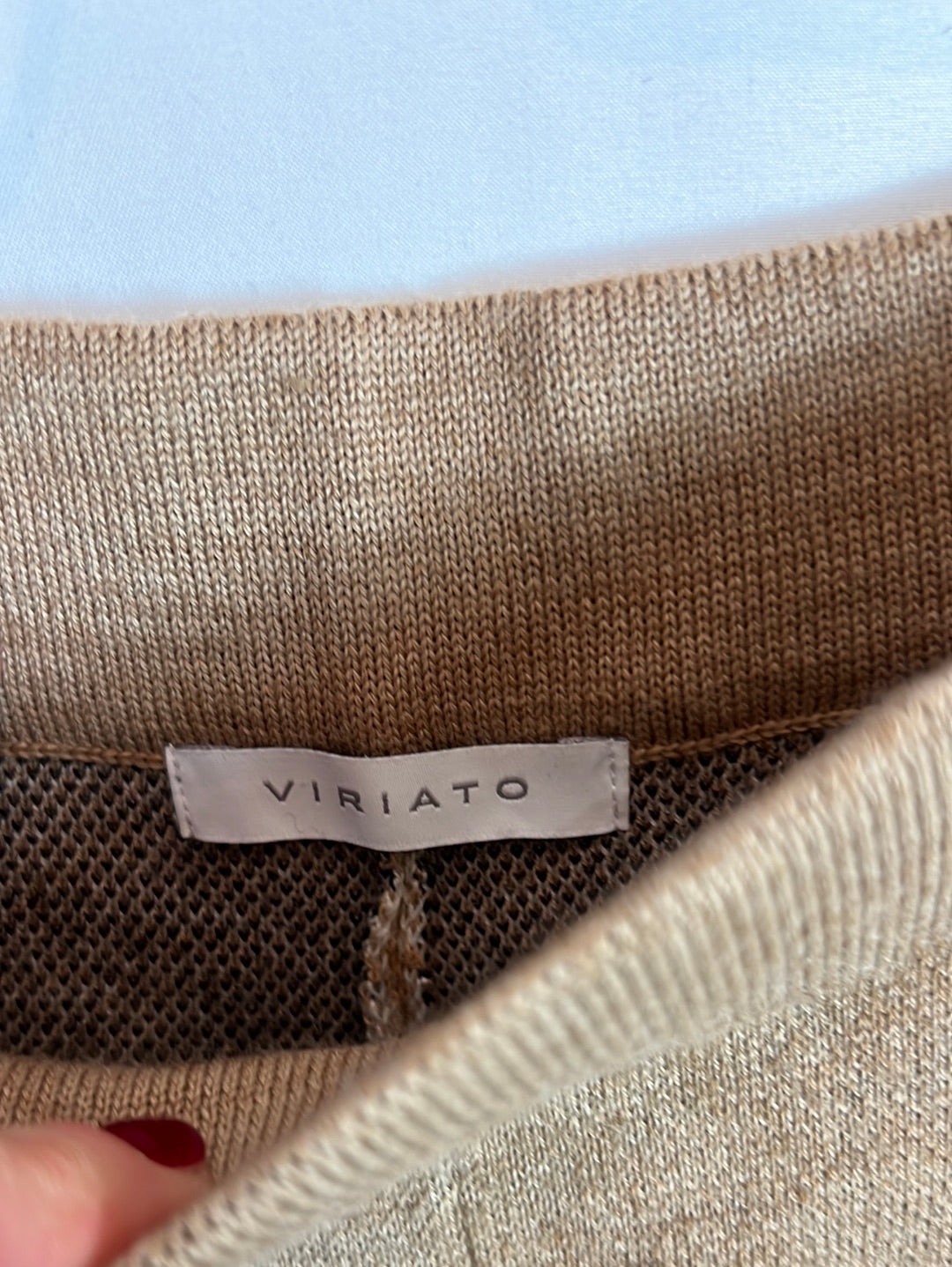 VIRIATO. pantalón punto jacquard T.s