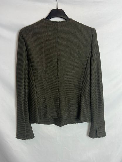 ISABEL MARANT. Chaqueta verde punto T.1 (S)