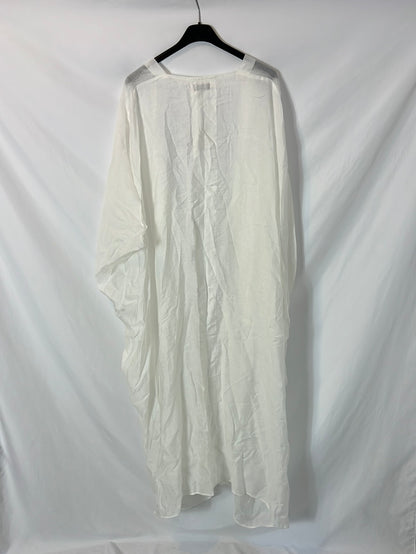 MALOTA. Kimono blanco fluido TU(m/l)