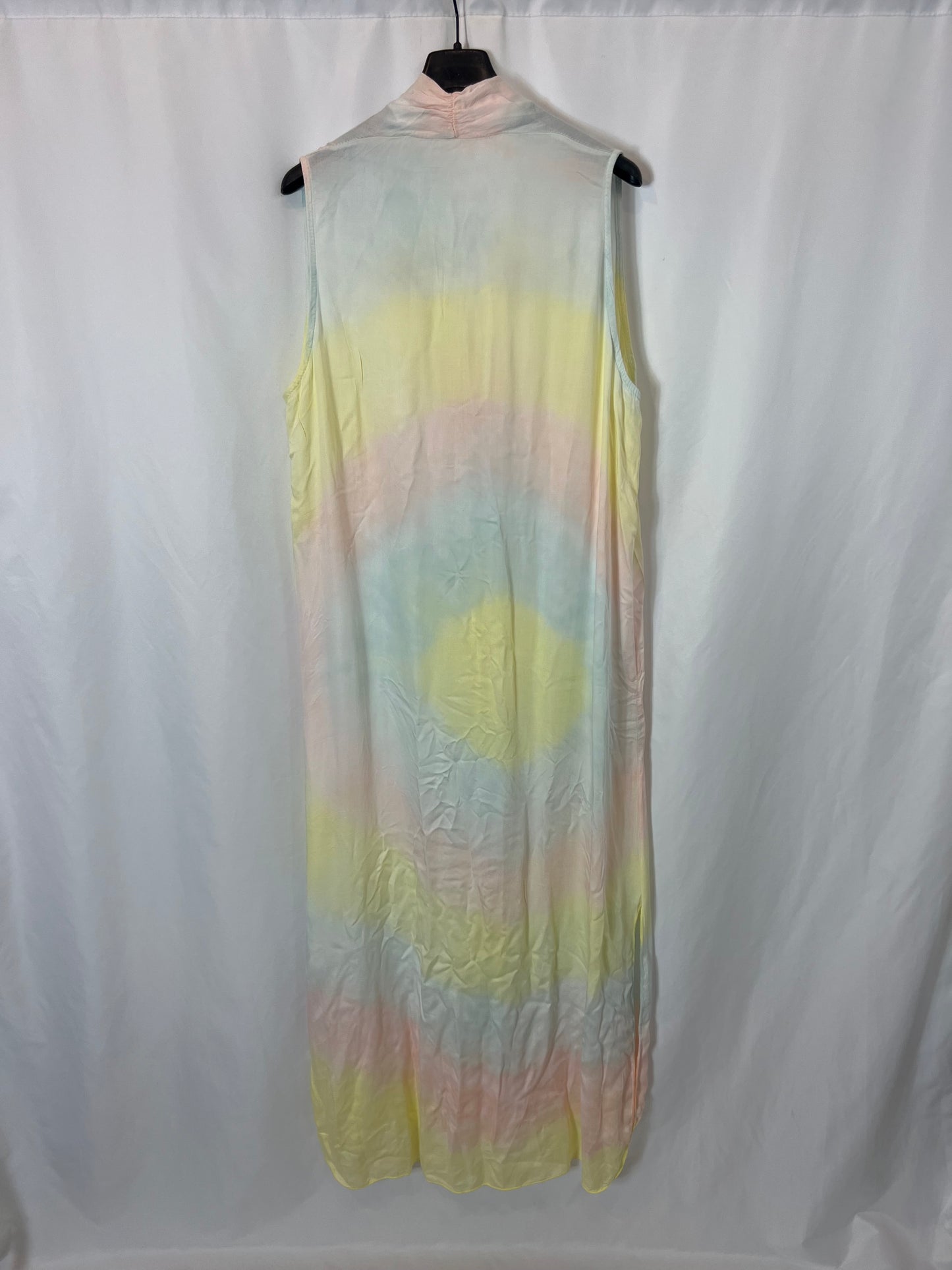 OTRAS. Vestido largo tie dye tonos pastel. T S/M