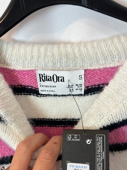 PRIMARK X RITA ORA. jersey de rayas T.38/40