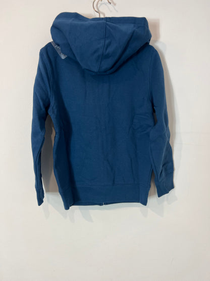 GAP. Sudadera azul cremallera. T 6-7 años