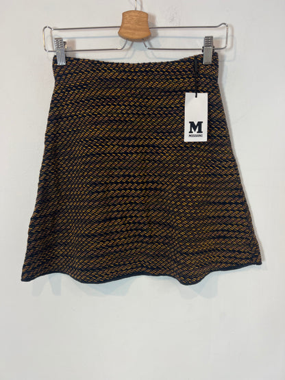 MISSONI. Falda corta textura. T 40 (36)