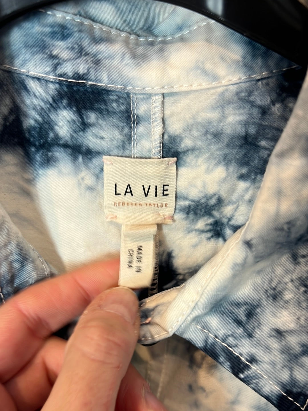 LA VIE (REBECCA TAYLOR). Mono largo tie dye. T XS