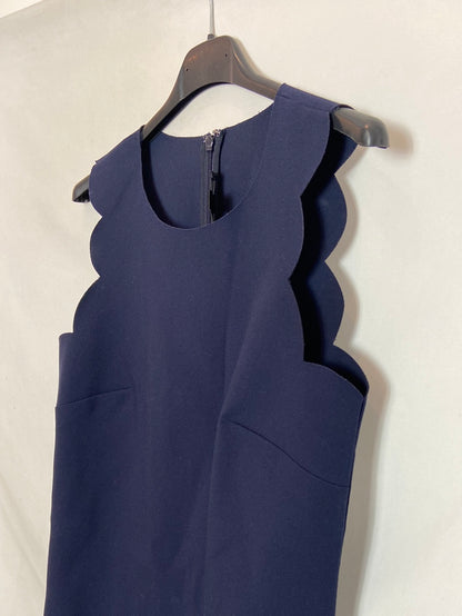 J. CREW. Vestido corto azul T. XS