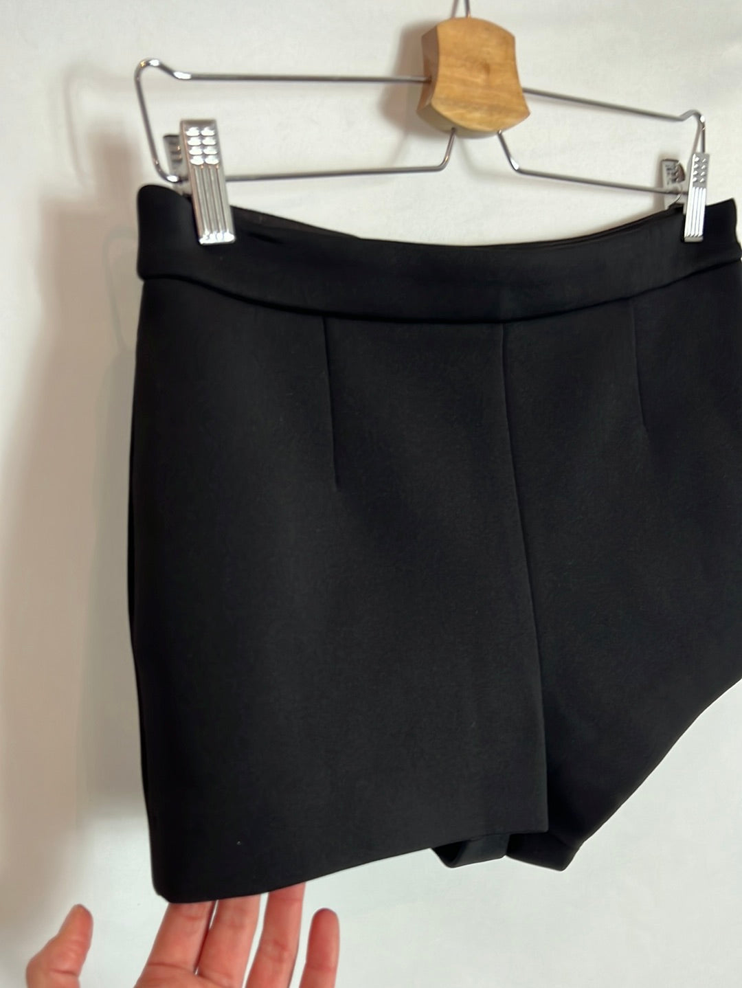 ALEXANDER WANG. Short textura negros. T M