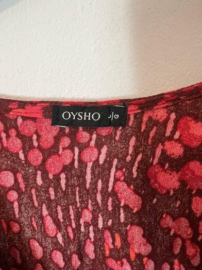 OYSHO. Vestido largo abotonado  T.l