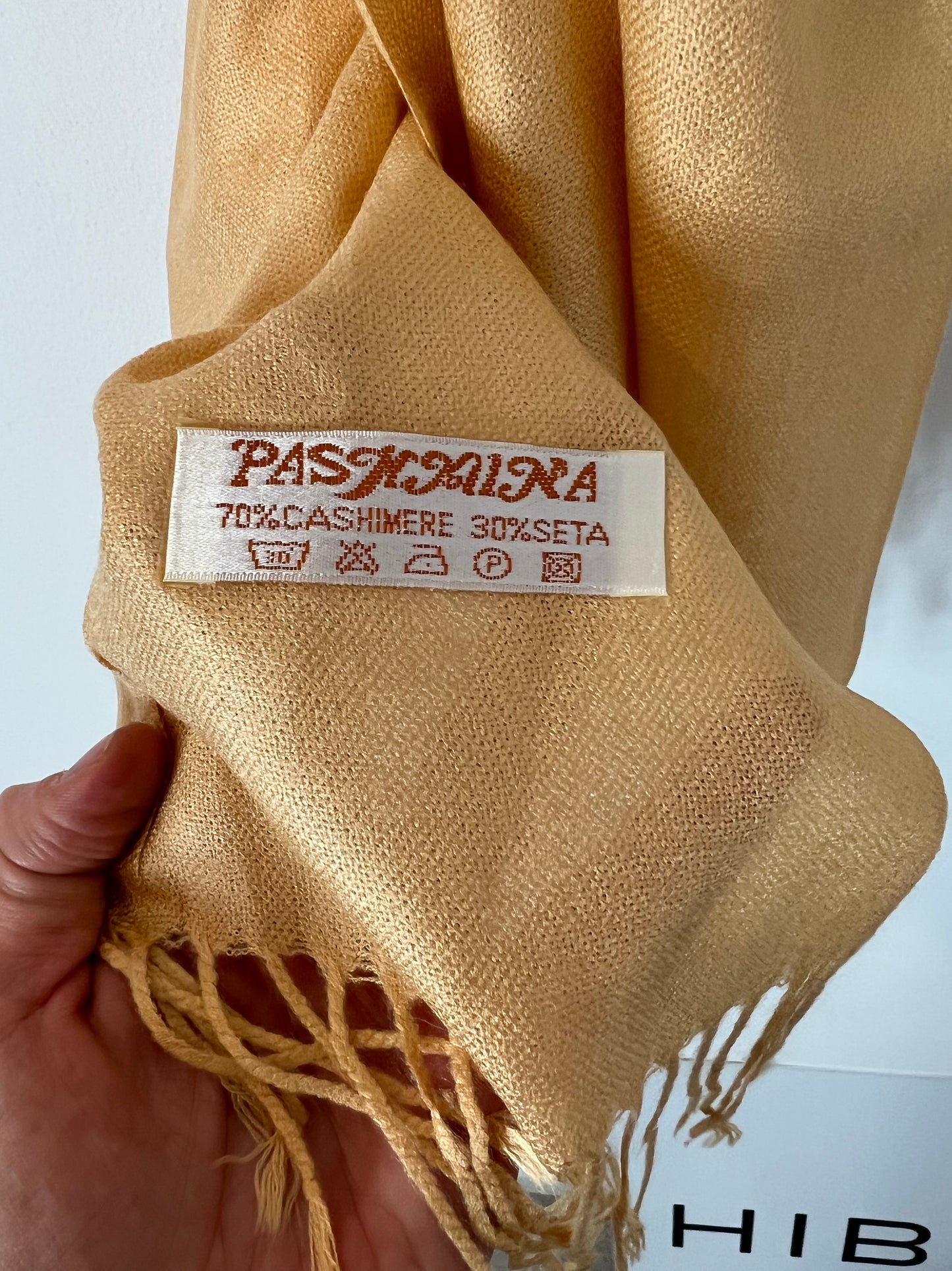 OTRAS. Pashmina tono pastel cashmere