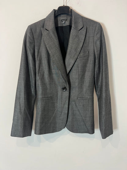 JOSEPH. Blazer gris lana T.0(xs)