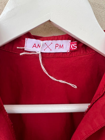 AM X PM. Mono largo rojo T.xs