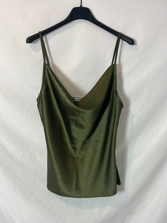 LTL STORE. top verde lencero T.s