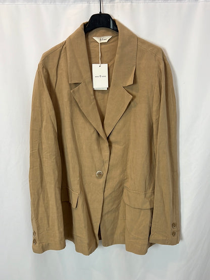 ESE O ESE. Blazer camel fluida T.l