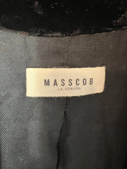 MASSCOB. Blazer negra terciopelo  T. 36