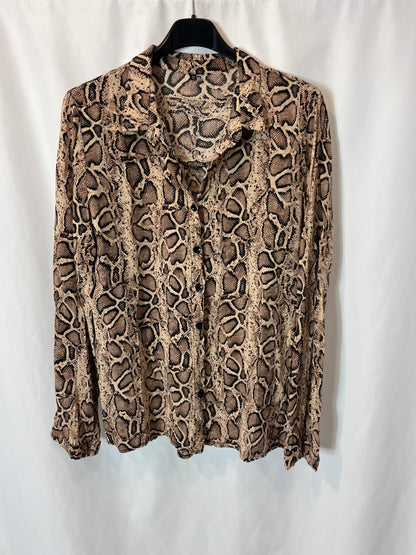 OTRAS. Blusa animal print T.xl (S)