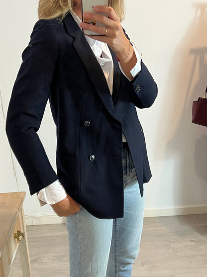 CERRUTI 1881. Blazer lana azul marino. T 38