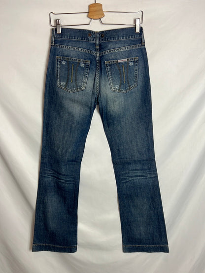 FORNARINA. Denim efecto desgastado. T 38