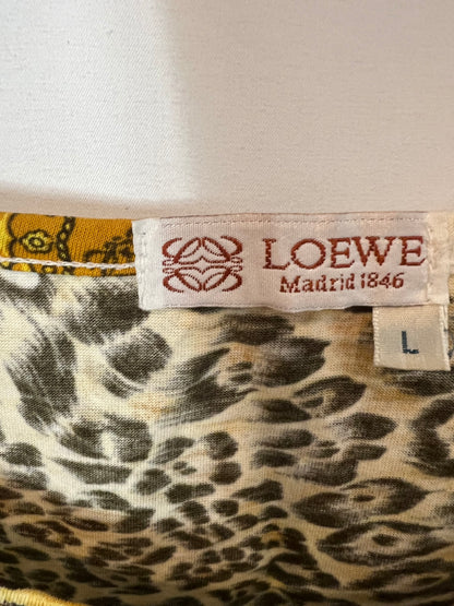 LOEWE. Camiseta animal print T.L