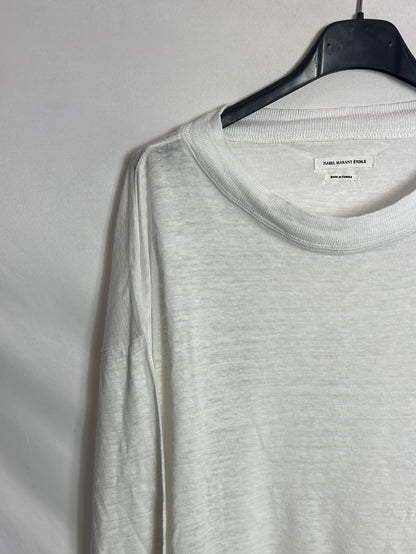 ISABEL MARANT. Sudadera fina blanca . T S