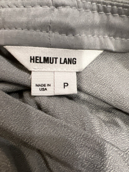 HELMUT LANG. Top gris fluido detalle hombros . T S