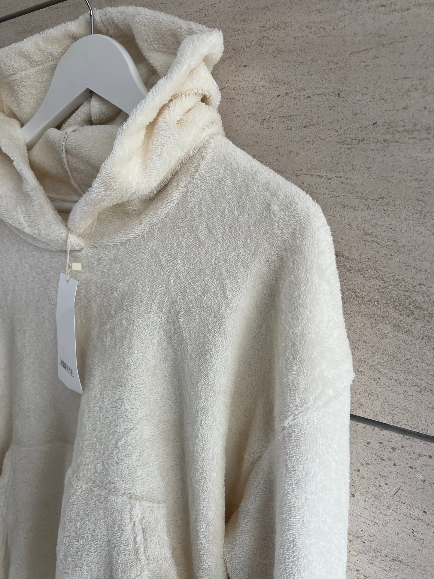 ZARA HOME. Sudadera beige textura. T S