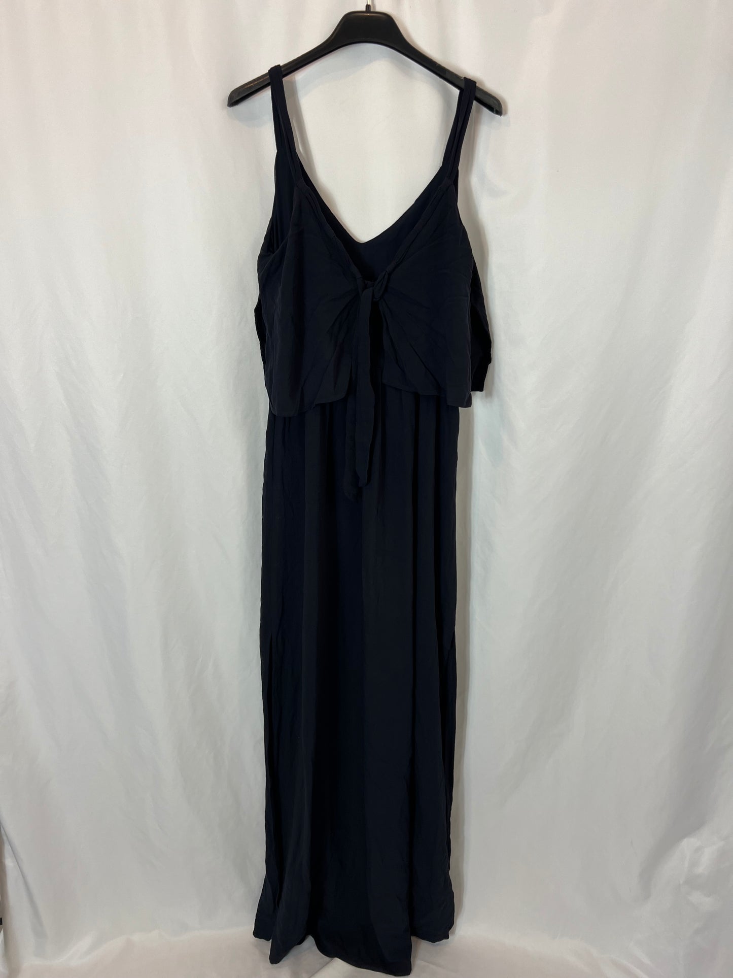 ZARA. Vestido largo azul aperturas . T XS