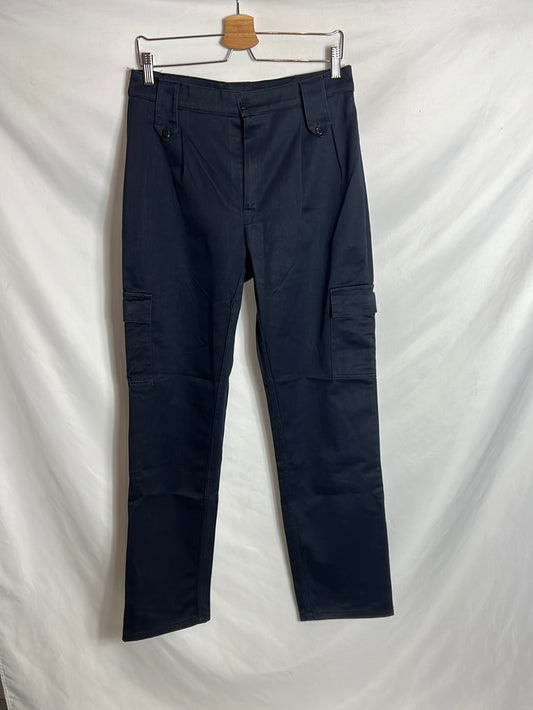 OTRAS. Pantalones azul cargo . T 46