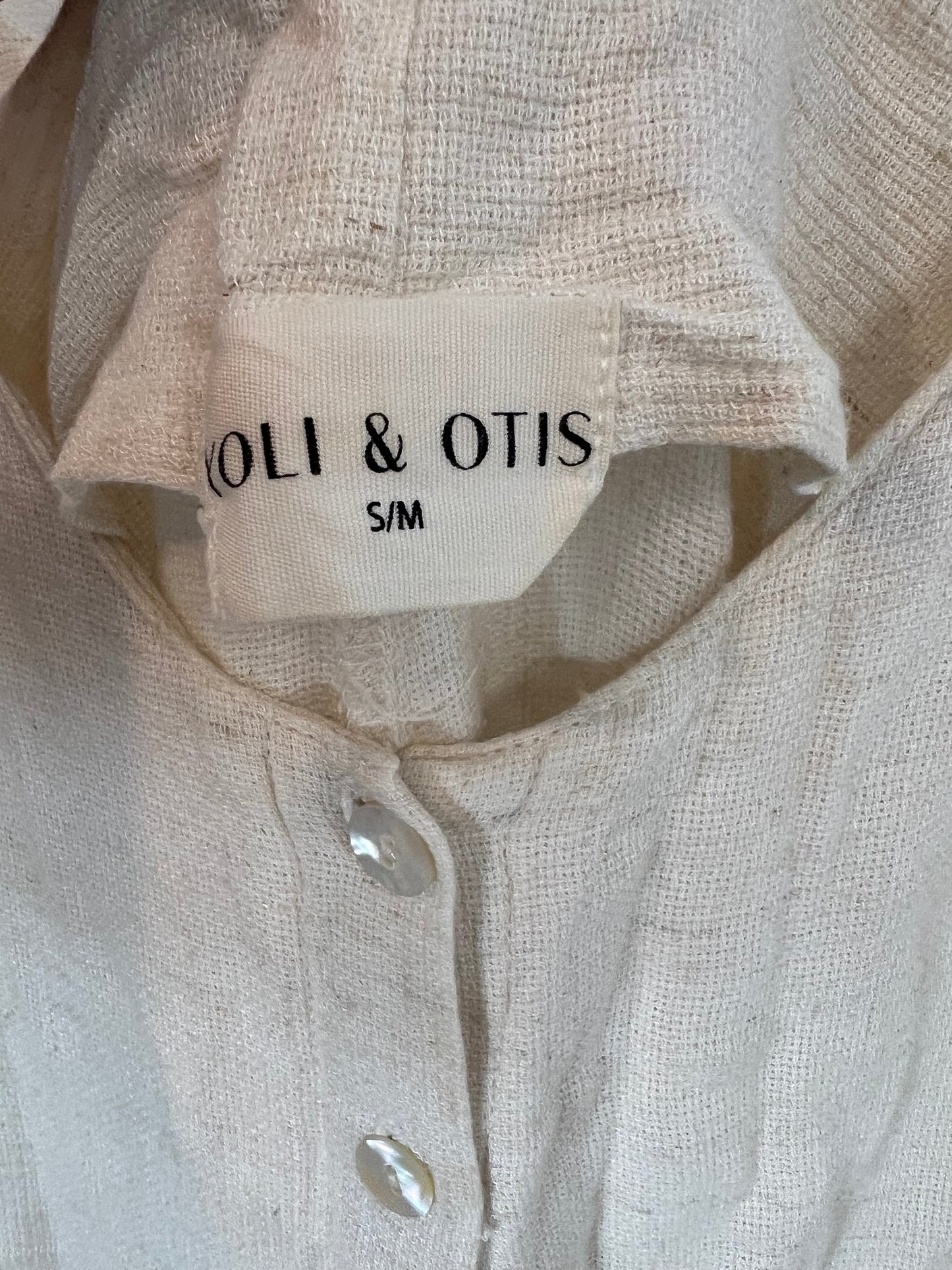 JOLI&OTIS. Mono lino rustico tirantes T.S/M